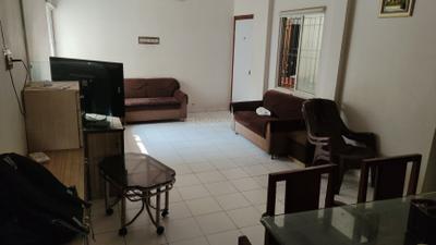 Living Room Image of 1200 Sq.ft 3 BHK Apartment / Flat for sale in Bhakti Nagar Rajkot for Rs. 5000000