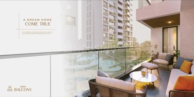 Balcony Image of 2763 Sq.ft 3 BHK Apartment / Flat for sale in Saharsh The Midas, Kudasan Gandhinagar for Rs. 13508000
