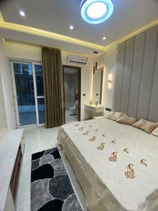 Bedroom Image of 1350 Sq.ft 3 BHK Builder Floor for sale in Peer Muchalla Zirakpur for Rs. 9890000