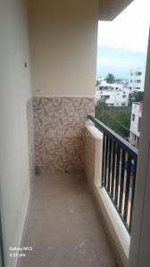 Balcony Image of 805 Sq.ft 2 BHK Apartment / Flat for sale in Nanganallur Chennai for Rs. 6400000