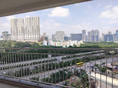 Balcony Image of 1712 Sq.ft 3 BHK Apartment / Flat for rent in Prestige Beverly Hills, Kokapet Hyderabad for Rs. 72000