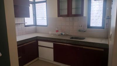Kitchen Image of 1300 Sq.ft 2 BHK Builder Floor for rent in Vrindavan Yojana Lucknow for Rs. 15000