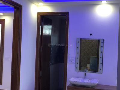 Hall Image of 1005 Sq.ft 3 BHK Builder Floor for rent in Himgiri Enclave, Burari New Delhi for Rs. 18000