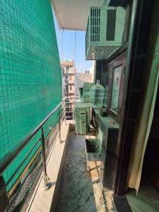 Balcony Image of 1000 Sq.ft 3 BHK Builder Floor for sale in Ramesh Nagar New Delhi for Rs. 12500000