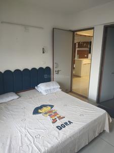 Bedroom Image of 1100 Sq.ft 2 BHK Apartment / Flat for rent in Orchid Blues, Shela Ahmedabad for Rs. 29999