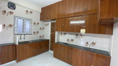 Kitchen Image of 1100 Sq.ft 3 BHK Apartment / Flat for rent in Kanuru Vijayawada for Rs. 24000