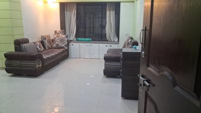 Living Room Image of 950 Sq.ft 2 BHK Apartment / Flat for rent in Ochana Pride Park CHSL, Thane West Thane for Rs. 40000