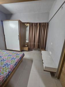 Bedroom Image of 5000 Sq.ft 3 BHK Apartment / Flat for rent in Sangath Platina, Motera Ahmedabad for Rs. 50000