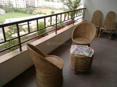 Balcony Image of 2910 Sq.ft 4 BHK Apartment / Flat for rent in Chandkheda Ahmedabad for Rs. 44000
