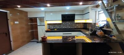 Kitchen Image of 1200 Sq.ft 2 BHK Independent House for rent in Mahaveer Nagar Raipur for Rs. 17000