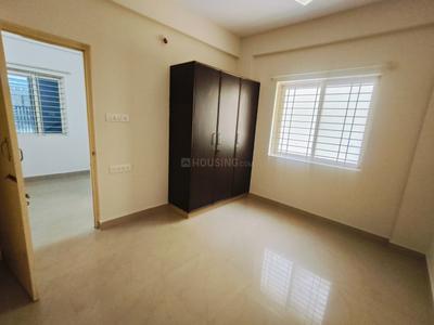 Bedroom Image of 500 Sq.ft 1 BHK Builder Floor for rent in New Tippasandra Bengaluru for Rs. 21000