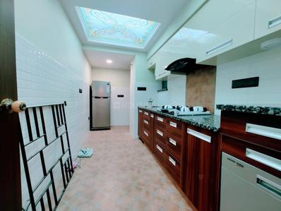Kitchen Image of 1763 Sq.ft 3 BHK Apartment / Flat for sale in South City, Prince Anwar Shah Connector Kolkata for Rs. 24000000