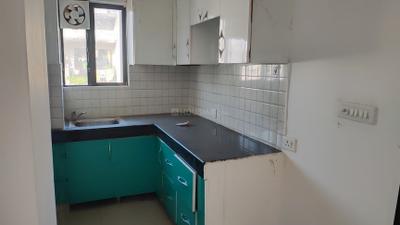 Kitchen Image of 950 Sq.ft 2 BHK Apartment / Flat for sale in Land Craft River Heights Tower 18, Ghukna Ghaziabad for Rs. 6800000