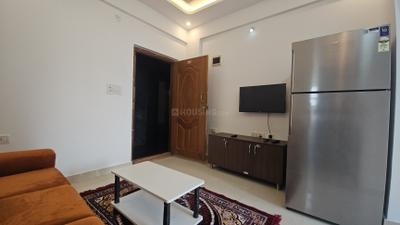 Living Room Image of 1000 Sq.ft 1 BHK Apartment / Flat for rent in Koramangala Bengaluru for Rs. 29000