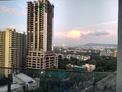 Balcony Image of 800 Sq.ft 2 BHK Apartment / Flat for sale in L&amp;T Crescent Bay Tower T2, Parel Mumbai for Rs. 52000000