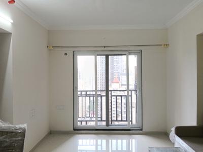 Living Room Image of 400 Sq.ft 1 BHK Apartment / Flat for rent in Raunak Bliss, Kasarvadavali Thane for Rs. 25000