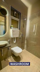 Bathroom Image of 605 Sq.ft 2 BHK Apartment / Flat for sale in Mansarovar Pearl Gardens, Vasai West Vasai for Rs. 6400000