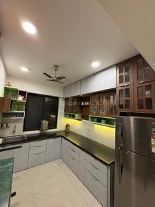 Kitchen Image of 1808 Sq.ft 3 BHK Apartment / Flat for rent in Swarna Swarna Avenue, Scheme No 114 Indore for Rs. 35000