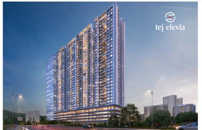 Image of 1655 Sq.ft 3 BHK Apartment / Flat for sale in Tejraaj Tej Elevia Building A B, Baner, Pune for Rs. 19500000