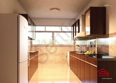 Kitchen Image of 1430 Sq.ft 3 BHK Apartment / Flat for sale in Assetz 63 Degree East Tower B by Assetz Property Group, Kodathi Bengaluru for Rs. 19200000