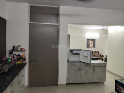 Kitchen Image of 1725 Sq.ft 3 BHK Apartment / Flat for rent in Savvy Swaraaj Sports Living, Gota Ahmedabad for Rs. 44999