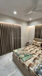 Bedroom Image of 1252 Sq.ft 2 BHK Apartment / Flat for rent in Swagat Clifton, New Althan Surat for Rs. 30000