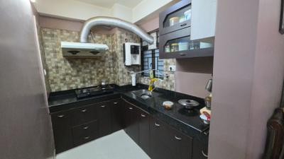 Kitchen Image of 900 Sq.ft 2 BHK Apartment / Flat for rent in C P Universe, Don Bosco Colony Siliguri for Rs. 20000
