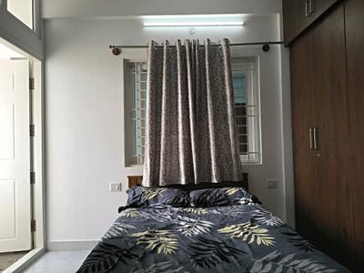 Bedroom Image of 350 Sq.ft 1 RK Apartment / Flat for rent in Doddanekundi Bengaluru for Rs. 16000