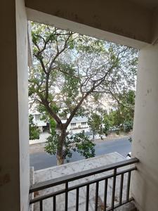 Balcony Image of 1500 Sq.ft 3 BHK Apartment / Flat for rent in Samanvay Saptarshi, Manjalpur Vadodara for Rs. 20000