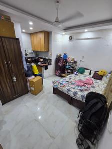 Bedroom Image of 280 Sq.ft 1 RK Builder Floor for rent in RWA Lajpat Nagar 4 Colonies, Lajpat Nagar New Delhi for Rs. 18000