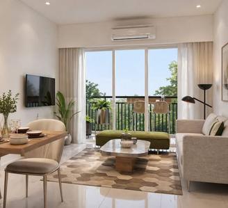 Hall Image of 1040 Sq.ft 2 BHK Apartment / Flat for sale in Godrej Woodsville, Hinjawadi Phase 2 Pune for Rs. 15000000