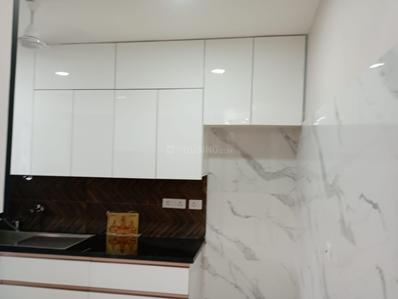 Kitchen Image of 1300 Sq.ft 2 BHK Builder Floor for rent in Sector 17 Gurgaon for Rs. 42000