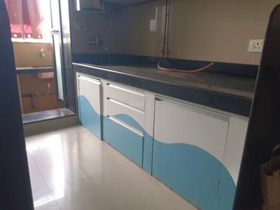 Kitchen Image of 698 Sq.ft 1 BHK Apartment / Flat for sale in Raheja Residency, Malad East Mumbai for Rs. 15700000