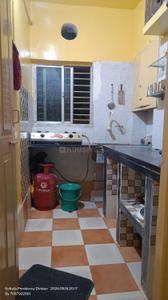 Kitchen Image of 800 Sq.ft 2 BHK Apartment / Flat for rent in Paschim Putiary Kolkata for Rs. 11500