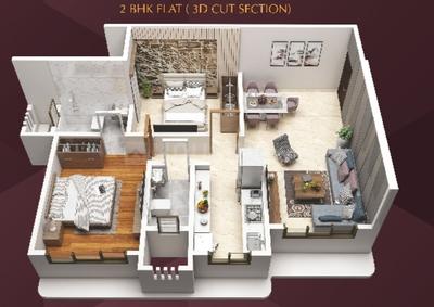 Image of 650 Sq.ft 2 BHK Apartment / Flat for sale in Adityaraj Signature, Vikhroli East, Mumbai for Rs. 15000000
