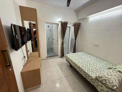 Bedroom Image of 450 Sq.ft 1 RK Apartment / Flat for rent in Marathahalli Bengaluru for Rs. 16000