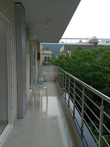 Balcony Image of 1300 Sq.ft 2 BHK Builder Floor for rent in Sector 17 Gurgaon for Rs. 42000