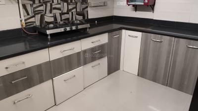 Kitchen Image of 1350 Sq.ft 3 BHK Apartment / Flat for rent in Gahlot Majesty, Seawoods Navi Mumbai for Rs. 70000