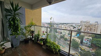 Balcony Image of 1750 Sq.ft 3 BHK Apartment / Flat for sale in JP Nagar Bengaluru for Rs. 28500000