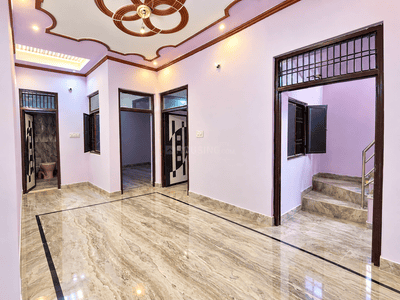 Living Room Image of 810 Sq.ft 2 BHK Builder Floor for rent in Shastripuram Agra for Rs. 5200