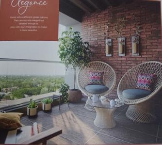 Balcony Image of 1950 Sq.ft 3 BHK Apartment / Flat for sale in Adajan Patiya Surat for Rs. 14500000