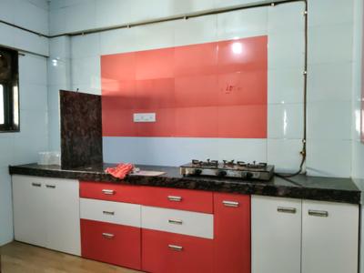 Kitchen Image of 920 Sq.ft 2 BHK Apartment / Flat for rent in Kasarvadavali Thane for Rs. 29000