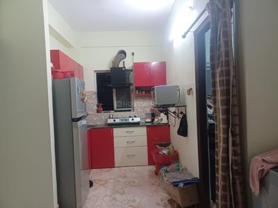 Kitchen Image of 776 Sq.ft 2 BHK Builder Floor for sale in Haltu Kolkata for Rs. 3300000