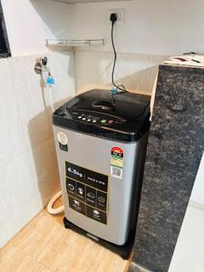 Kitchen Image of 650 Sq.ft 1 BHK Apartment / Flat for rent in Kohinoor Sportsville, Maan Pune for Rs. 28000