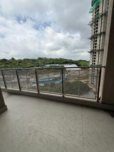 Balcony Image of 2300 Sq.ft 3 BHK Apartment / Flat for rent in Goel Ganga Ganga Dham Towers, Ganga Dham Pune for Rs. 105000