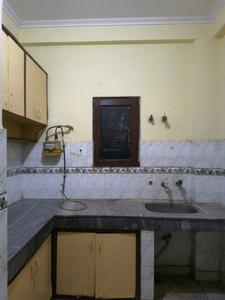 Kitchen Image of 450 Sq.ft 1 BHK Builder Floor for sale in Vaishali Ghaziabad for Rs. 3500000