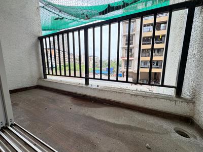 Balcony Image of 670 Sq.ft 1 BHK Apartment / Flat for sale in Thakurli Thane for Rs. 4500000