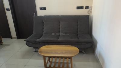 Living Room Image of 500 Sq.ft 1 BHK Apartment / Flat for rent in Prestige Bella Vista, Iyyappanthangal Chennai for Rs. 35000