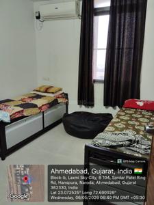 Bedroom Image of 1422 Sq.ft 3.5 BHK Apartment / Flat for rent in Laxmi Sky City, Naroda Ahmedabad for Rs. 23000