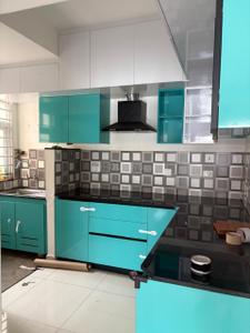 Kitchen Image of 1005 Sq.ft 2 BHK Apartment / Flat for rent in Provident Park Square, Talaghattapura Bengaluru for Rs. 33000